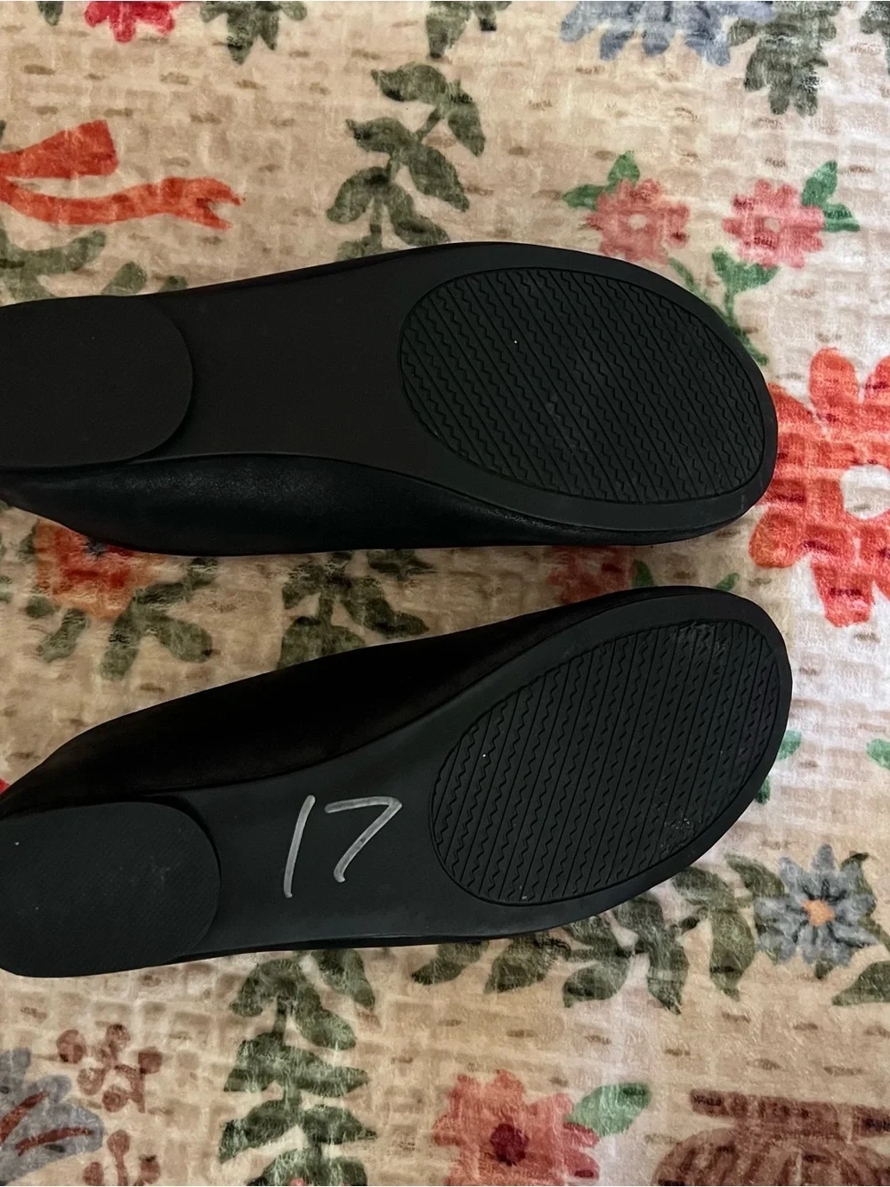 Jellypop Black Slip-On Ballet Flats